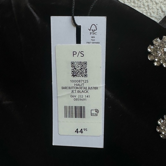 Dynamite Diamanté Corset - Picture 6 of 6